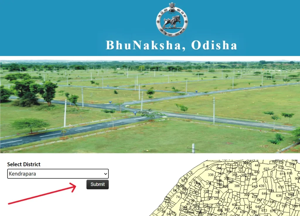 Bhulekh Odisha Map